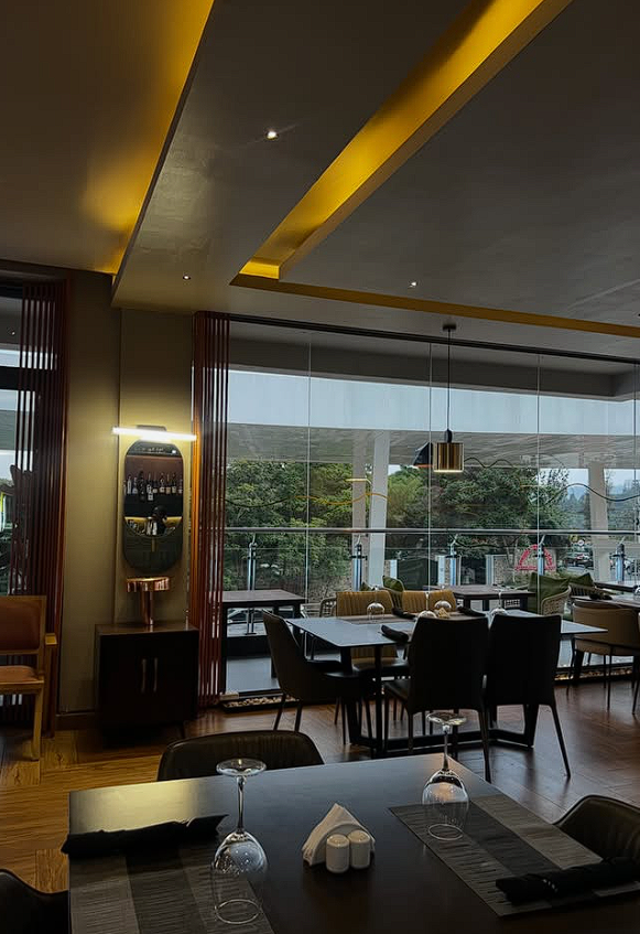 Ambient restaurant view