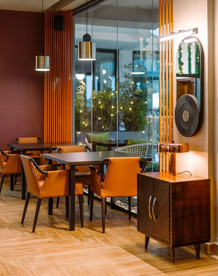 Elegant interior seating